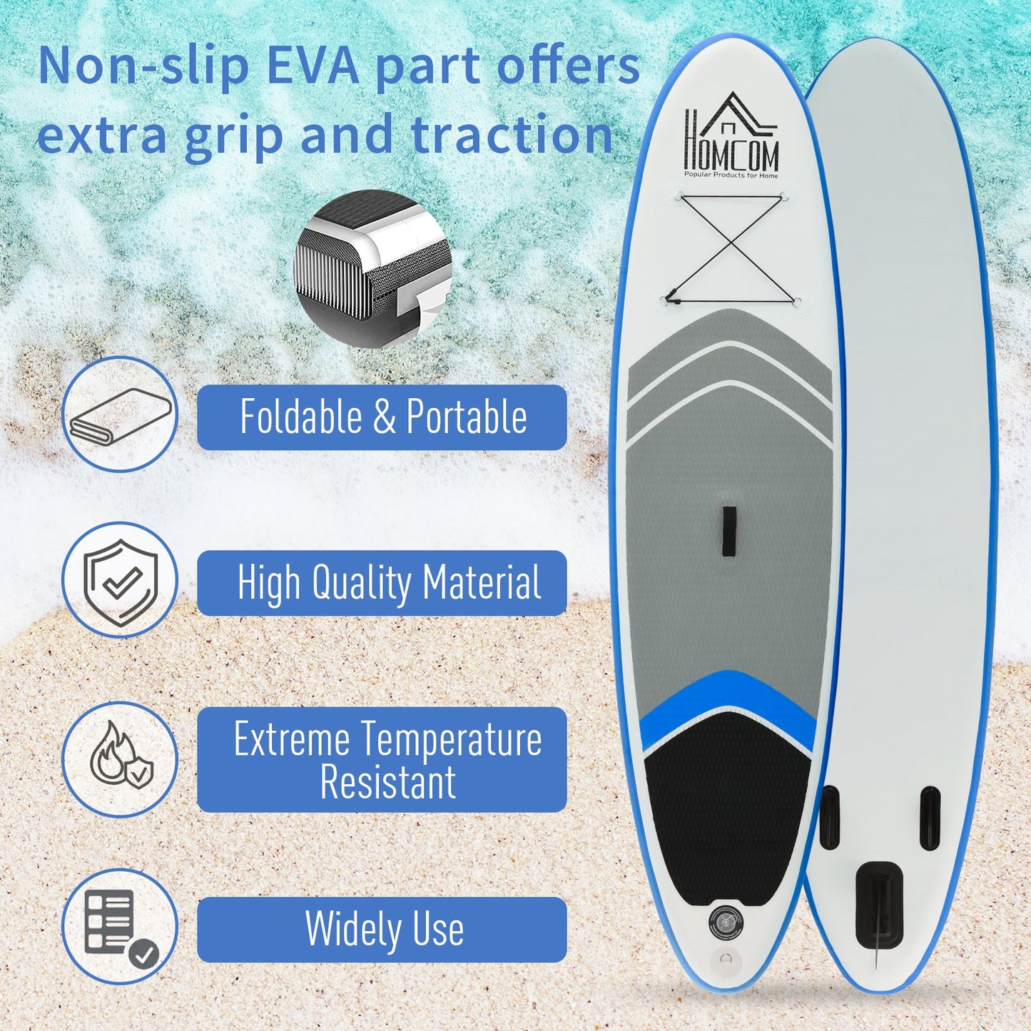 Stand Up Paddle Board SUP Accessory Carry Bag Adj Paddle Pump Leash Inflatable Paddle Board-4